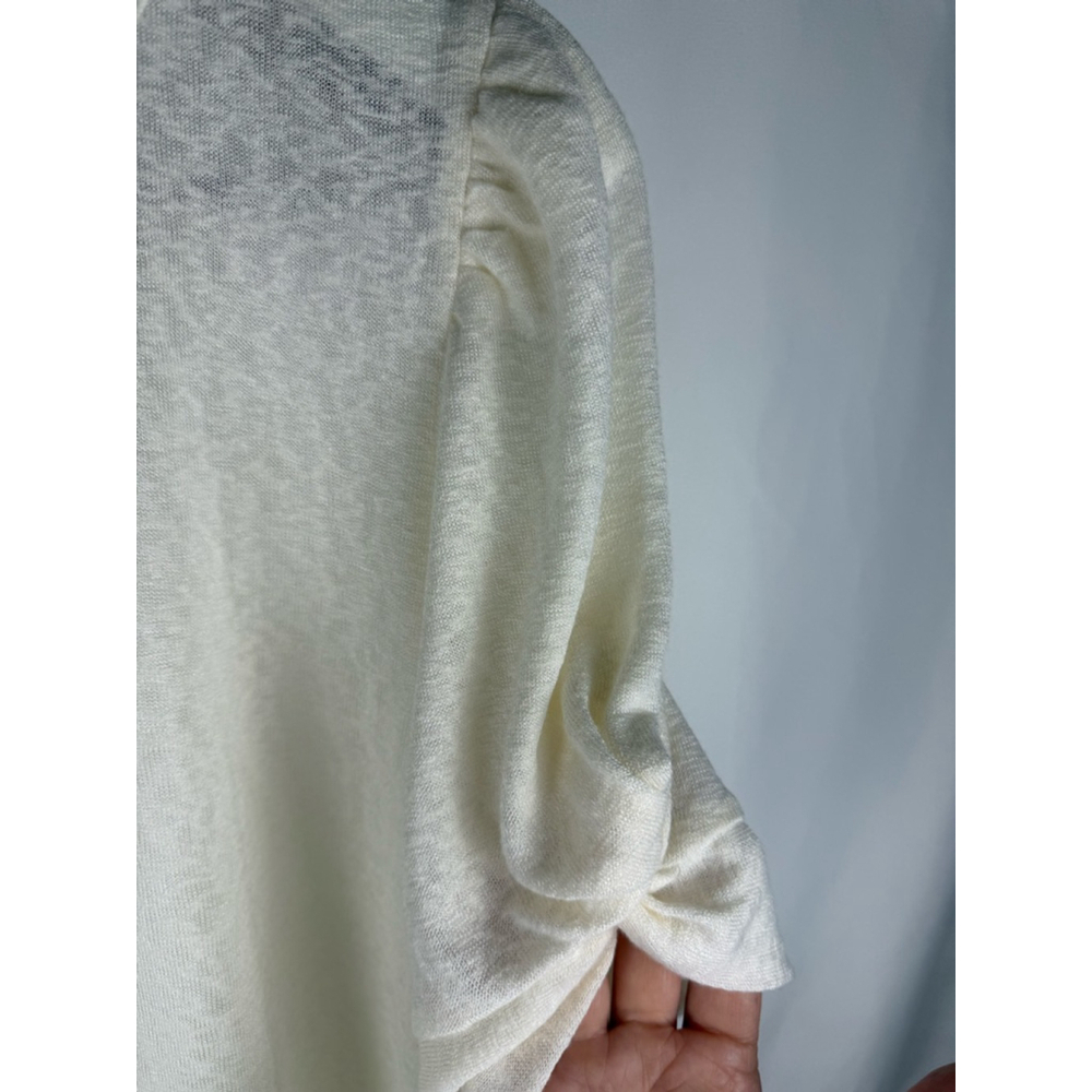 Women's Bobeau Cream Puff Sleeve Top XL - Picture 3 of 5